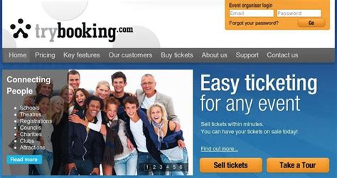 try booking|trybooking australia login.